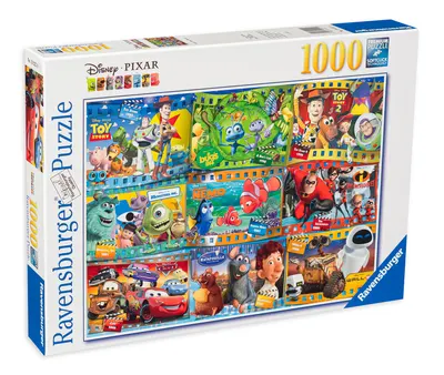 Puzzle Ravensburger din 1000 de piese - Colectia de filme Disney Pixar