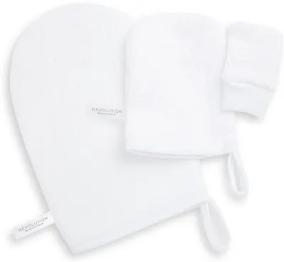 Revolution Skincare Set mănuși pentru curățarea feței, 3 bucăți