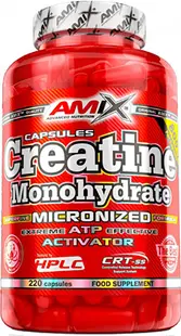 Creatine Monohydrate, 800 mg, 220 capsule, Amix
