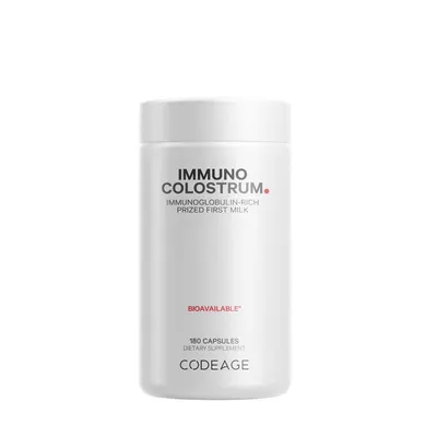 Codeage Immuno Bovine Colostrum, 3000 mg | 180 cps