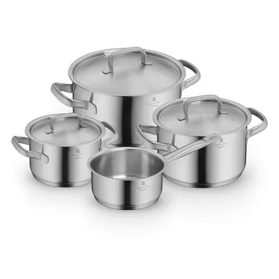 Set de vase pentru gătit 7 buc. din oțel inoxidabil Gourmet – WMF
