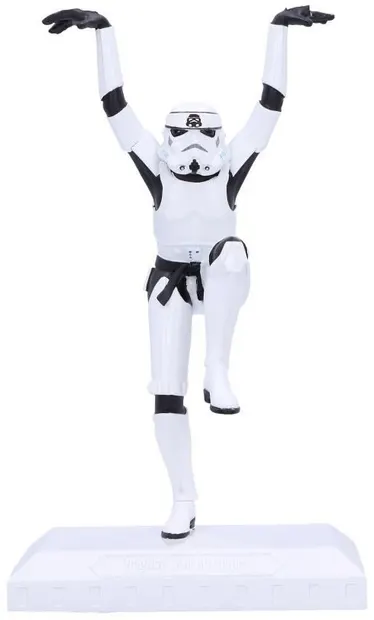 Statuetă Nemesis Now Movies: Star Wars - Original Stormtrooper (Crane Kick), 20 cm