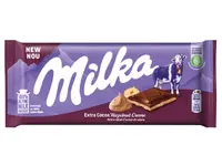 Ciocolata cu Extra Cacao si Crema de Alune Milka 85g