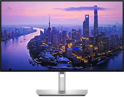 Monitor Dell - UltraSharp U2725QE, 27'', 4K, IPS, 120Hz, USB Hub, argintiu