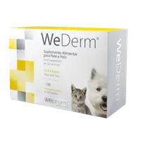 Supliment pentru caini si pisici cu afectiuni dermatologice WeDerm, 60 capsule
