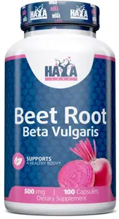 Beet root Beta Vulgaris, 500 mg, 100 capsule, Haya Labs