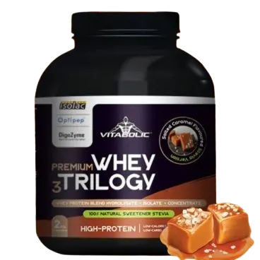 Premium Whey Trilogy Salted Caramel, 2kg, Vitabolic