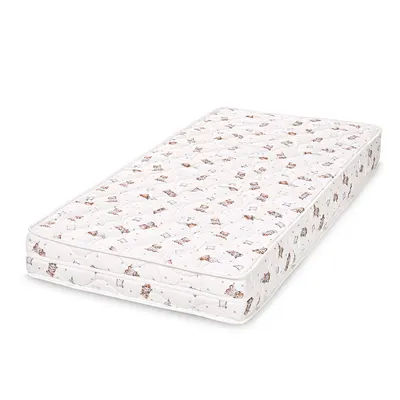 Saltea pentru patut Relax Bear and Pillow Beige din spuma elastica 140x70x12 cm