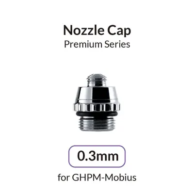 Capac pentru duză de aerograf Gaahleri - Premium Series, GHPM-Mobius, 0.3 mm (GAA-40928)