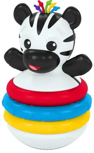 Jucărie de dentiție pentru bebeluși Baby Einstein - Stack & Wobble Zen