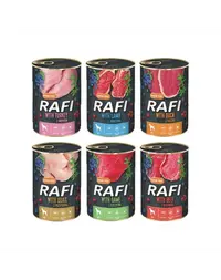 DOLINA NOTECI RAFI Mix conserve pentru caini adulti 400 g x 60