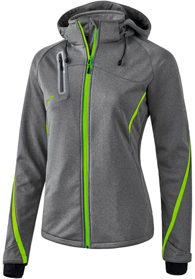 Jacheta Softshell Function ERIMA Gri/Verde