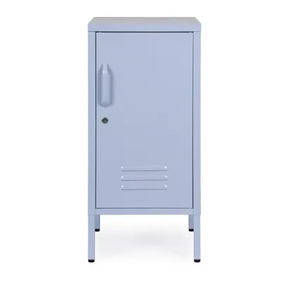 Dulap albastru deschis din metal cu încuietoare 35x76x40 cm Cambridge – Yes Everyday