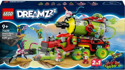 Constructor LEGO DreamZzz 2 în 1 - Camionul de vopsit al lui Mateo (71499)