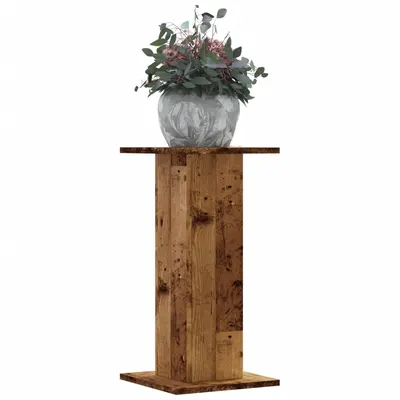 Gossi suporturi de plante 2 buc. lemn vechi 30x30x60cm lemn prelucrat