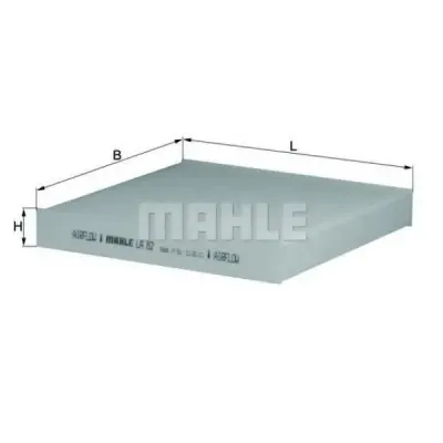 Filtru, aer habitaclu MAHLE ORIGINAL LA 82