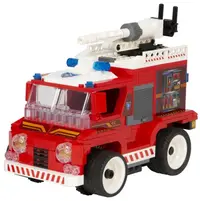 Constructor Wise Block - Camion de pompieri radiocontrolat, 296 piese