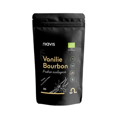 Pulbere bio de vanilie Bourbon, 20g, Niavis