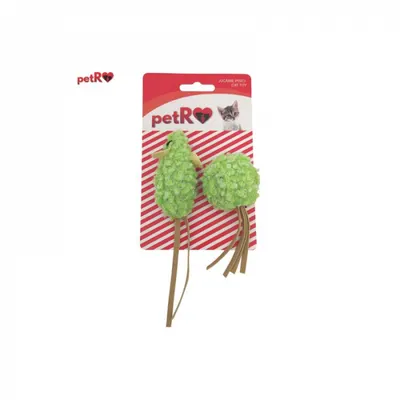 Jucarie pentru pisici Soarece Minge Petro 2 buc set