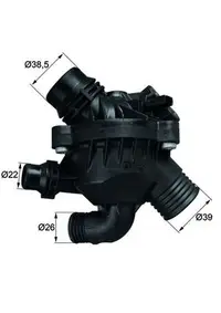 Termostat lichid racire (97 C, in carcasa) potrivit BMW X5 (E70), X6 (E71, E72) 3.0 10.06-07.14