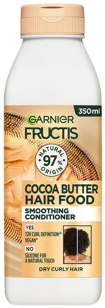 Garnier Fructis Hair Food Balsam de păr cu unt de cacao, 350 ml