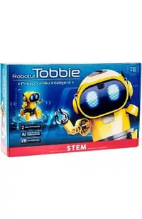 Kit de constructie Robot Tobbie cu inteligenta artificiala