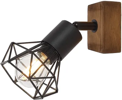 Spot Rabalux - Zeus 3137, IP20, E14, 1 x 40W, 230V, negru mat