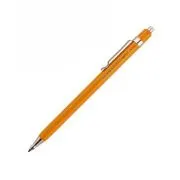 Creion mecanic Koh-I-Noor Versatil K5201C, 2. 0mm, corp metalic hexagonal galben, cu ascutitoare