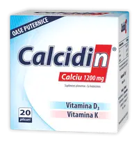 Calcidin 1200 mg, 20 plicuri, Zdrovit