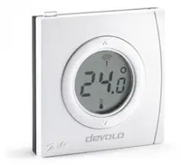 Termostat pentru cameră devolo - 09810, Z-Wave, alb