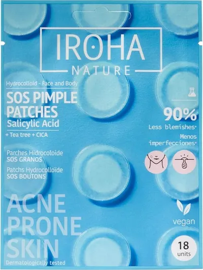 Iroha Nature SOS Plasturi anti-cos, 18 bucati