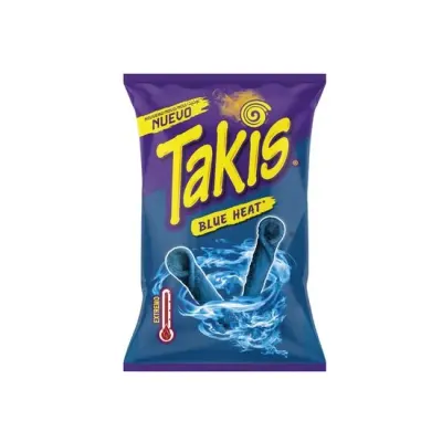 Takis Blue Heat 90g – Chipsuri Tortilla Picante Engros