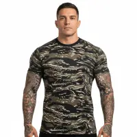 Tricou camuflaj Tiger Stripe MIL-TEC - S