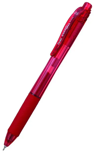 Roller automat Pentel Energel BLN 105 - 0.5 mm, rosi