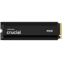 Crucial P510 2TB PCIe Gen5 NVMe 2280 M.2 SSD with heatsink
