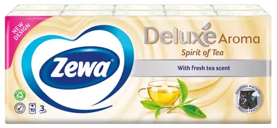 Batiste nazale Zewa - Deluxe, 3 straturi, 10 buc