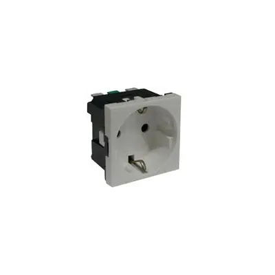 Priza Standard German, 2 Module, Alba, Legrand Mosaic