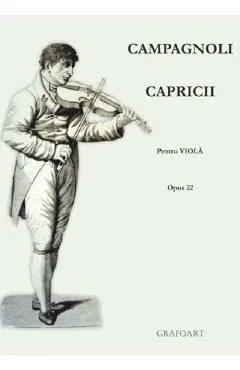 Capricii pentru viola Op.22