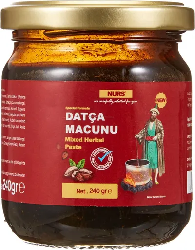 Datça Macunu Pastă din plante pentru plămâni sănătoși, 240 g, Nurs Lokman Hekim
