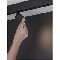 Sistem iluminat pe sina BREDA MAGNETIC Alama aurie & Nisipiu Negru Aluminiu 10W DC48V Philips 955Lm >90 3000K IP20