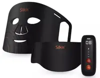 Mască pentru față și gât Silk'n - Dual LED Set, negru