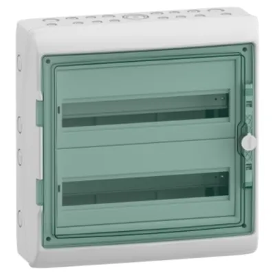 Carcasa Aparenta Kaedra, Ip 65, 2 X 18 Module, Usa Transparenta