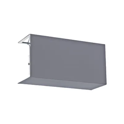 Shade square zu Wall luminaire Pasteri Pro grey/white