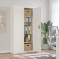 Gossi fiset, alb, 90x40x180 cm, otel