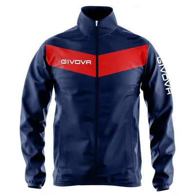Jachetă de Ploaie Givova Universal Albastră - Rood 2XL pentru Sport