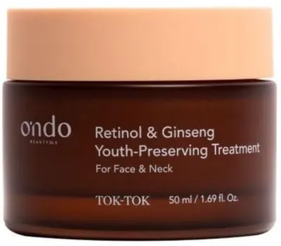 Ondo Beauty 36.5 Terapie anti-îmbătrânire Retinol & Ginseng, 50 ml