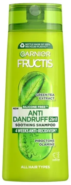 Garnier Fructis Șampon anti-mătreață 2 în 1, 400 ml