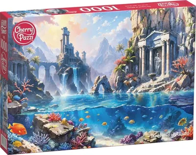 Puzzle Cherry Pazzi din 1000 piese - Legenda Atlantidei