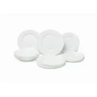 Serviciu de Masa 19 Piese, Portelan, Luminarc Cadix, Alb