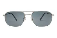 Eyerim Studio Anthony Matte Silver Grey Polarized